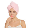 HOPESHINE Womens Soft Shower Hair Towel Twist Hair Turban Wrap Drying Cap Great Gift for Women PurplePink Rainbow