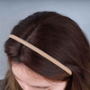 Yheakne Vintage Hair Hoop Headband French Head Hoop Hairbands Multi Color Resin Headbands Plastic Plain Hair Band Hoop D