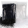 YGDZ 4000pcs Hair Rubber Bands Clear Black Elastic Hair Ties Toddlers Girls Baby Hair Elastics Mini Small Braids Rubber