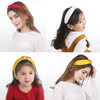Funtopia Fashion Headbands for Women Girls 10 Pcs Knotted Pearl Wide Top Knot Turban Hair Bands Hoops Vintage Velvet Leo