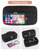 Meiiy Barber Tool Bag Hair Clipper Bag Hair Cutting Scissors Storage Bag Shaving Kits Haircut Accessories Organizer Bag