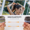 Unaone Hair Elastics Ties 300 PCS Stretchable Rubber Hair Band No Crease Hair Band 2mm for Thin Hair Suitable for Women