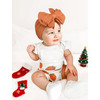 Niceye Handmade Baby Headbands Soft Stretchy Nylon Hair Bands with Bows for Newborn Infant Baby Toddler Girls Pack of 6