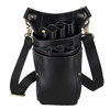 Hairdressing Scissor Pouch Belt Real Leather Salon Barber Hairdresser Shears Holster Hair Stylist Tools Bag with Adjusta