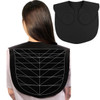 XDONEF Hair Cutting Guide Collar Silicone Waterproof Cutting Cape for Hair Stylist Hair Cutting Mat for Shoulders Hair C
