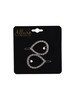 Allure Womens Glass Rhinestone Hair Salon Clips 3pack