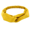 Yeshan Womens Criss cross Silk Satin Headbands Elastic Twisted Head Wrap Knotted Hair Bandpack of 8