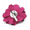 Meilliwish Camellias Flower Hair Clip and Brooch Pin Magenta A74