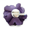 Meilliwish Camellias Flower Hair Clip and Brooch Pin 1 PCSA74Purple