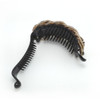 Meilliwish Noble Lady Women Hair Clip Ponytail HolderH35Brown