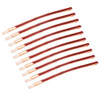 10Pcs Curved Jumbo Bobby Pins Long Metal Hair Clips for Women Teen Girls Hair Decorative Red