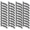 Foraineam 40 Pcs Alligator Hair Clips Professional Hair Styling and Sectioning Clips with Nonslip Grip and Wide Teeth