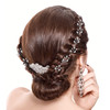 12 Pieces Bridal Hair Pins for Wedding Party Vintage Bridal Wedding Hair Pins Pearl Crystal Hair Accessory for Bride Bri