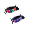 Sequins Lazy Hair Clips Acrylic Ponytail Holder Bundle Hair Claws Women Girls Rainbow Hair Accessories for Thick and Thi
