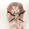 REAL SIC Sandalwood Hair Sticks for Women Set of 2 Sustainable Retro Boho Fashion ChopsticksWood Hair Pins for Long Hair