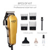 Red by Kiss Hair Clippers Hair Trimmer for Professional Haircut Grooming Kit for Men Ultra CleanCut Clipper 8PCS Kit