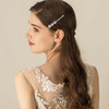 Zeshimb Boho Crystal Flower Hair Pin Gold Crystal Hair Barrette Rhinestone Bobby Pins Crystal Wedding Hair Pins Clip Bar