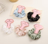 Satin Bridesmaid Scrunchies Bridesmaid Proposal Gifts Set of 14 Bachelorette Hair Ties Scrunchies Bachelorette Party Fav