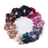 12 Pack Velvet Hair Scrunchies Scrunchy Hair Ties Elastic Hair Bands Ropes Scrunchie for Women or Girls Hair Accessories