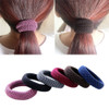 Khalee Hair Elastics Tie Stretch Ponytail Band Thick Hairs Elastics 6 PCS
