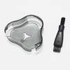Ronsit Cover for Norelco 1100 Series Plastic Protective Cap Cleaning Brush