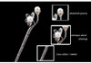 TMiles Ancient silver pearl hairpin classical hairpin wedding hair accessories bride hairpin for Long Hair Women Girls