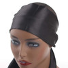 Leeven 1 Pcs Wig Grip Band Silky Satin Edge Laying Scarf For Women Black Satin Wrapping Scarf for Lace Frontal Wigs Non