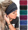 Tobeffect Headbands for Women African Boho Wide Hairband Headband Knotted Head Wraps Turbans Hair Accessories