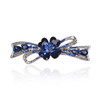 Sankuwen Flower Hairpin Rhinestone Hair Clips Hair Jewelry Barrettes for Women Gifts for Girls Fashion Hair Accessories