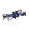 Sankuwen Flower Hairpin Rhinestone Hair Clips Hair Jewelry Barrettes for Women Gifts for Girls Fashion Hair Accessories