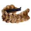 vowyore Synthetic Hair Braided Headband Braided hair hoop Classic Chunky Wide Plaited Wedding Fluffy Braids Wig Women Gi
