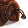 DNHCLL Set of 2 Brown Magic Hair Styling Styler Hot Hair Donut Bun Ring Styler Maker for Women Lady Girls 1 large1 small
