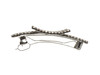 Allure Womens Rhinestone Hair Barrette Buckle