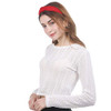 Funtopia Knotted Headbands for Women Girls 9 Pcs Wide Plain Turban Headband Fashion Cross Knot Hair Bands with Solid Col