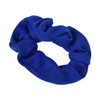 Small Scrunchies Cotton Hair Bobble Set of 3 Royal Blue