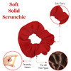 9 Pack Scrunchies Hair Ties Classics