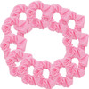 12 Pack Solid Hair Ties Scrunchies Light Pink