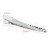 50 Pack 236 inches Hair Clips Marrywindix Silver Metal Alligator Hair Pins Teeth Bows Hair Clips Hairdressing Salon Hair