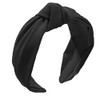 Etercycle 2PCS Headbands for Women Bow Knotted Wide Headband Yoga Hair Band Fashion Elastic Hair Accessories for Women B