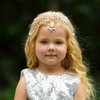 Golden Headband Princess Hair Chain For Little Girls BirthdayWedding Party Dress UpStyle1