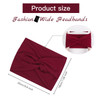 TERSE Headbands for Women Non Slip Soft Elastic Wide Hair Bands Yoga Running Workout Head Scarf 4 Packs