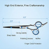 Hair Cutting Scissors Thinning Shears Kit ULG Professional Barber Hairdressing Texturizing Salon Razor Edge Scissor Japa