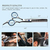 Hair Cutting Scissors Thinning Shears Kit ULG Professional Barber Hairdressing Texturizing Salon Razor Edge Scissor Japa