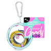 GOODY Kids Ouchless Elastics with Mini Pouch 11 Count Ice Cream Print for All Hair Types Hair Accessories for Women and