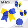 2PCS 8 Jumbo Cheer Bow Clip with Tails Oaoleer Large Cheerleading Hair Bows for Girls Teen Softball Cheerleader Outfit U