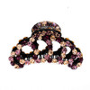 Suoirblss Woman Glinted Crystal Hair Clip Claw Pins Large Fancy Rhinestones Claw Clip Jaw Clips for Thick Hair Purple ch