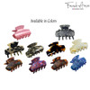 French Amie Chic Handmade Celluloid Small Jaw Hair Claw Clip Clamp Clutcher Women Hair Accessories Made in France Tokyo