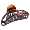 Parcelona French Large Raindrop 4 Celluloid No Slip Grip Durable Jaw Hair Claw Clip for Women and Girl Made in France To