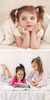 Youxuan Kids Elastics No Damage Colored Hair Bands Fashion Girls Hair Ties 1000 Count Small Size