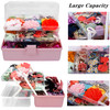 JOYMOMO Hair Bow Holder Organizer for Headbands Hair Clips Hair Ties Scrunchies Baby Girl Hair Accessories Storage Box T